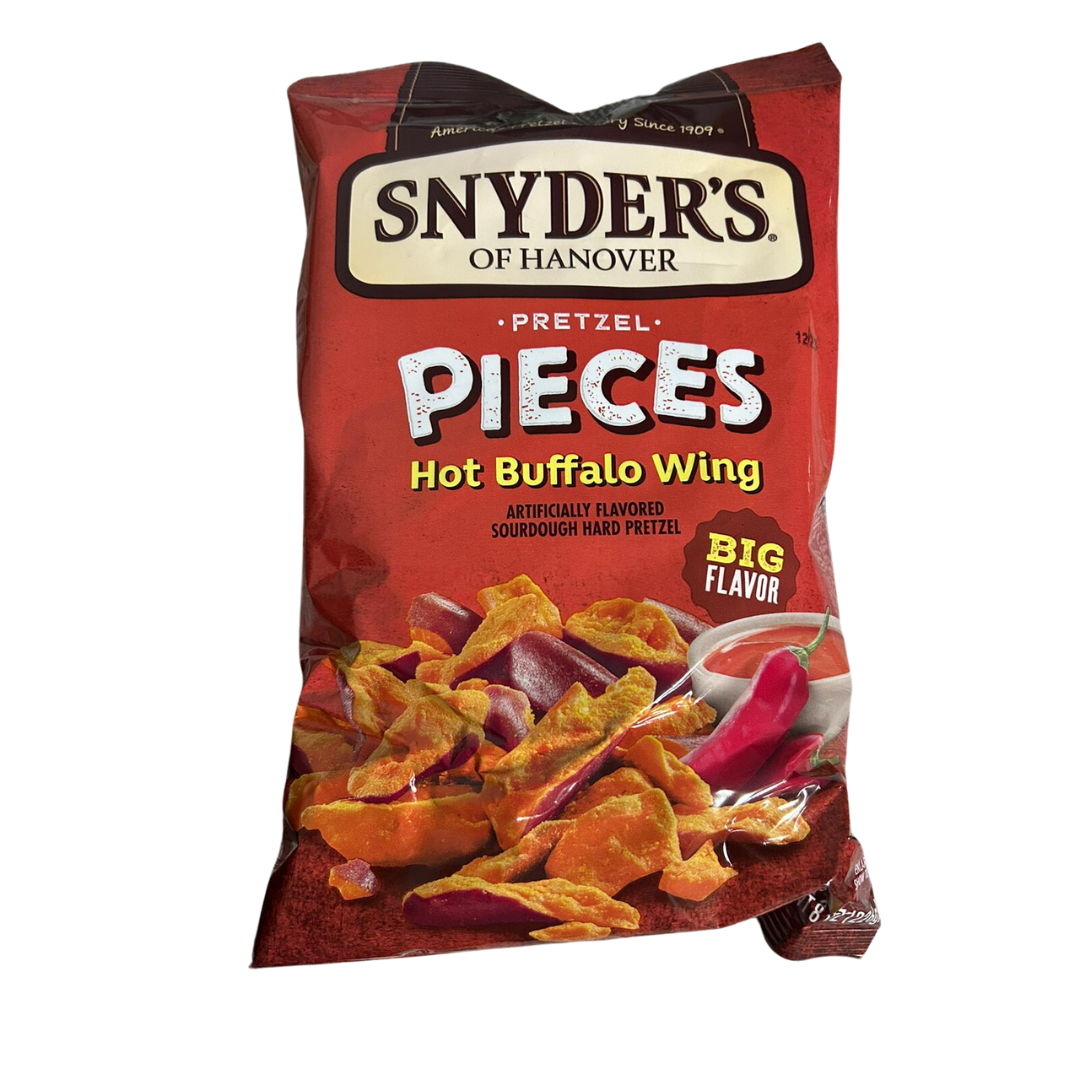 Snyders Of Hanover Pretzel Pieces Hot Buffalo Wing Sweet As Treats Nz 4429