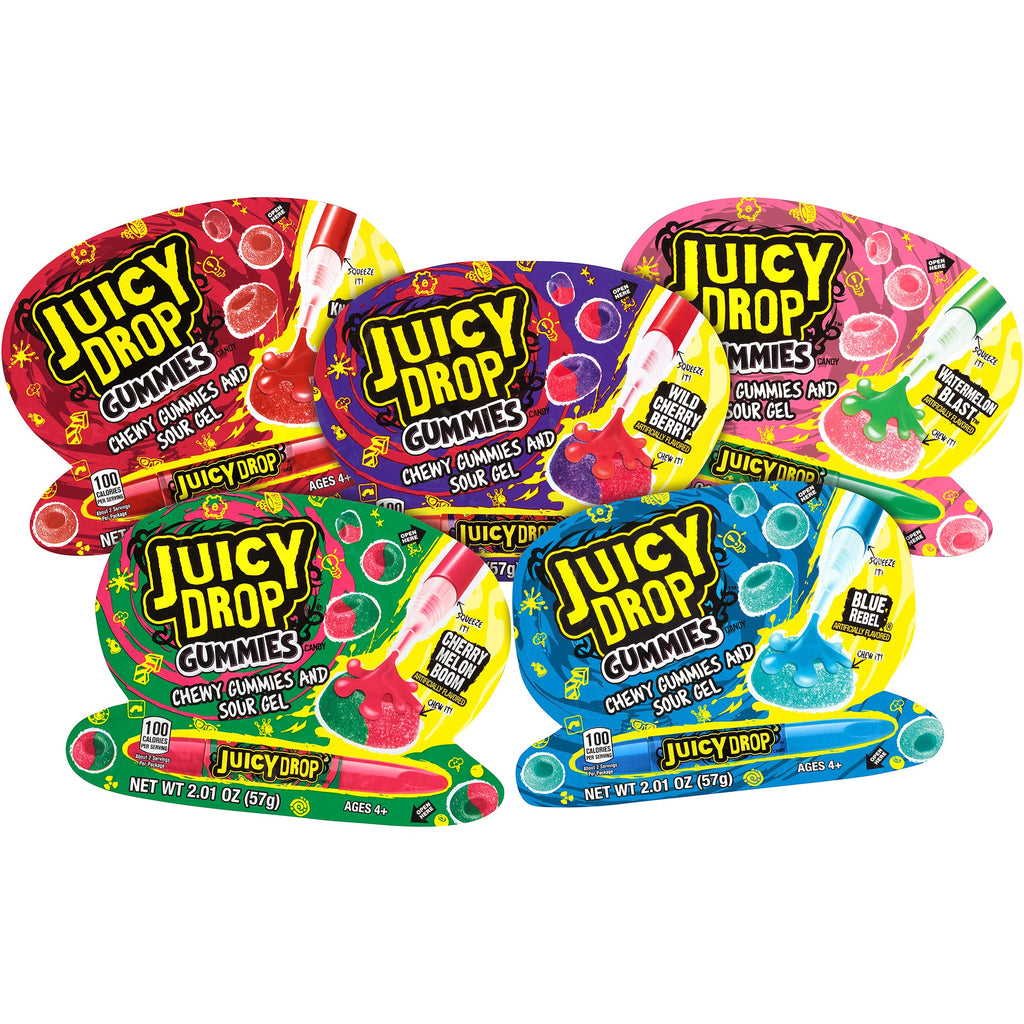 juicy drop gummies sour gel