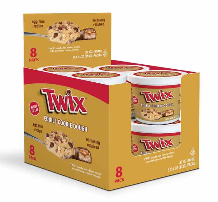twix spoonable cookie dough tub