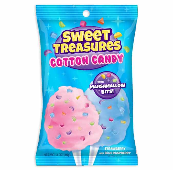 Charms Fluffy Stuff Cotton Candy 2x 71g Bag