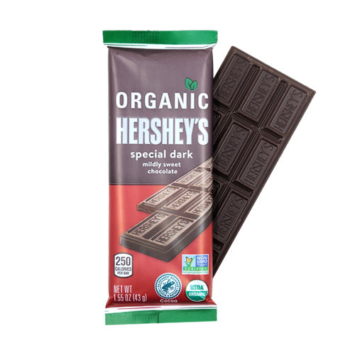 HERSHEYS ORGANIC DARK CHOCOLATE BAR – Sweet As Treats NZ