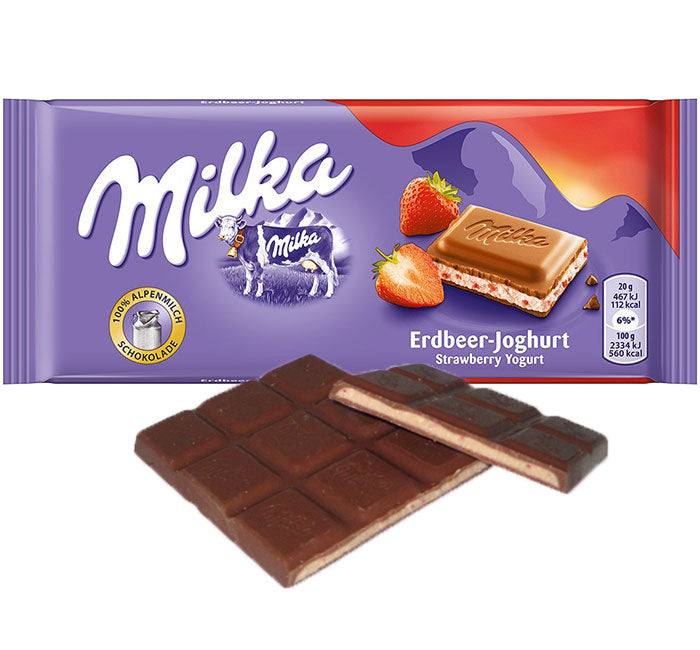 Milka Chocolate with Yoghurt, 100 g